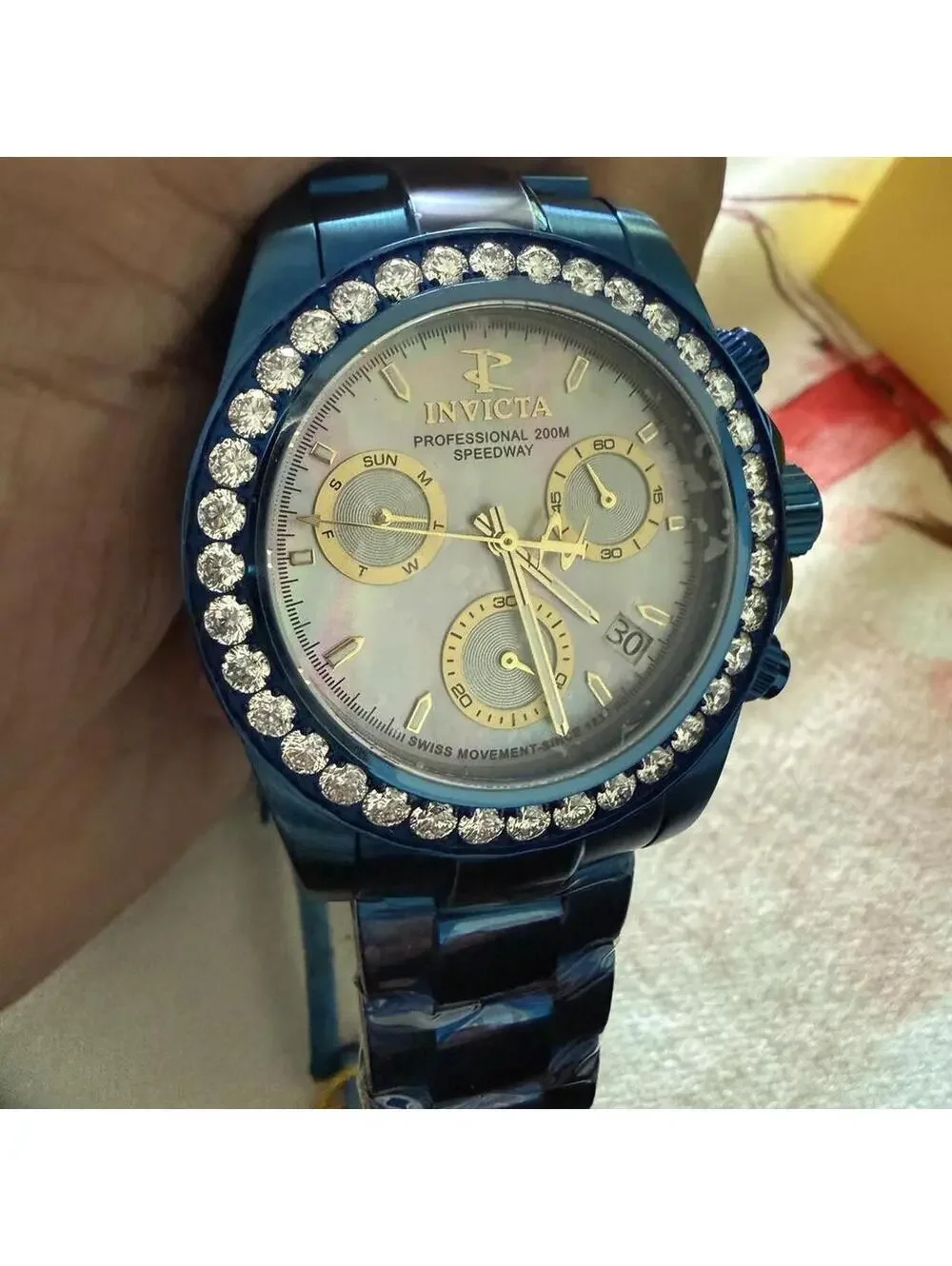 Invicta ELITE Speedway 4.0 CT Cert LG Diamonds Edition, 42mm